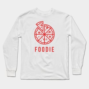 Pizza Foodie - Food Lover Long Sleeve T-Shirt